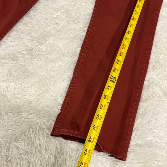 Levi's Mid-rise skinny jeans soft touch rust red Woman’s size 32 - Picture 2 of 12